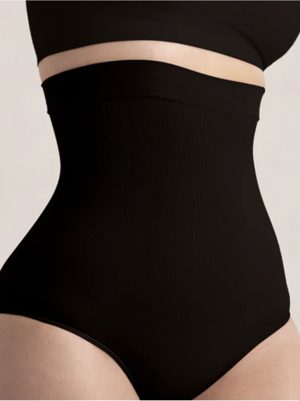Shapermint High-Waist Black Sculpting Brief